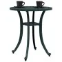 Green cast aluminum garden table Ø48x53 cm by vidaXL, Garden tables - Ref: Foro24-4002826, Price: 75,13 €, Discount: %