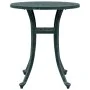 Green cast aluminum garden table Ø48x53 cm by vidaXL, Garden tables - Ref: Foro24-4002826, Price: 75,13 €, Discount: %