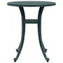 Grüner Gartentisch aus Aluminiumguss Ø48x53 cm von vidaXL, Gartentische - Ref: Foro24-4002826, Preis: 76,19 €, Rabatt: %