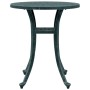 Green cast aluminum garden table Ø48x53 cm by vidaXL, Garden tables - Ref: Foro24-4002826, Price: 76,19 €, Discount: %