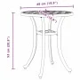 Green cast aluminum garden table Ø48x53 cm by vidaXL, Garden tables - Ref: Foro24-4002826, Price: 75,13 €, Discount: %