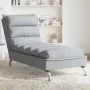Divan sofa with light gray fabric cushions by vidaXL, Daybeds - Ref: Foro24-379468, Price: 174,06 €, Discount: %