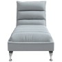 Divan sofa with light gray fabric cushions by vidaXL, Daybeds - Ref: Foro24-379468, Price: 177,94 €, Discount: %