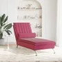 Massage Divan Sofa with Red Velvet Cushion by vidaXL, Daybeds - Ref: Foro24-379463, Price: 160,19 €, Discount: %