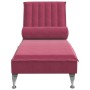 Massage Divan Sofa with Red Velvet Cushion by vidaXL, Daybeds - Ref: Foro24-379463, Price: 163,25 €, Discount: %