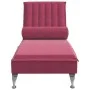 Massage Divan Sofa with Red Velvet Cushion by vidaXL, Daybeds - Ref: Foro24-379463, Price: 160,19 €, Discount: %