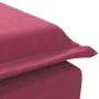 Massage-Diwansofa mit rotem Samtkissen von vidaXL, Tagesbetten - Ref: Foro24-379463, Preis: 160,19 €, Rabatt: %
