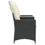 2-Sitzer-Gartensofa mit schwarzem PE-Rattantisch von vidaXL, Outdoor-Sofas - Ref: Foro24-365710, Preis: 235,51 €, Rabatt: %
