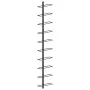 Wall-mounted wine rack for 10 black metal bottles by vidaXL, Wine racks - Ref: Foro24-289566, Price: 41,52 €, Discount: %