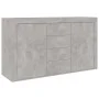 Engineered wood sideboard in concrete grey, 120x36x69 cm by vidaXL, Sideboards - Ref: Foro24-801845, Price: 117,02 €, Discoun...