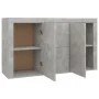 Engineered wood sideboard in concrete grey, 120x36x69 cm by vidaXL, Sideboards - Ref: Foro24-801845, Price: 117,02 €, Discoun...