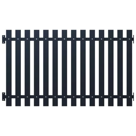 Panel de valla acero recubrimiento polvo antracita 170,5x125 cm de vidaXL, Paneles de vallas - Ref: Foro24-146477, Precio: 18...