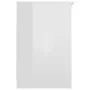 Kommode aus Sperrholz glänzend weiß 40x50x76 cm von vidaXL, Schließfächer und Lagerschränke - Ref: Foro24-801811, Preis: 104,...