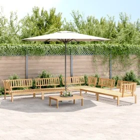 Garden pallet sofa set 6 pieces solid acacia wood by vidaXL, Outdoor sofas - Ref: Foro24-3209317, Price: 686,40 €, Discount: %
