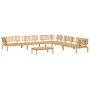 Garten-Palettensofa-Set 6-teilig aus massivem Akazienholz von vidaXL, Outdoor-Sofas - Ref: Foro24-3209317, Preis: 686,20 €, R...