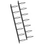 Wall wine rack for 14 bottles 2 units black metal by vidaXL, Wine racks - Ref: Foro24-289565, Price: 55,54 €, Discount: %
