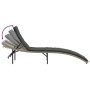 Sun loungers with cushions 2 units light gray synthetic rattan by vidaXL, Loungers - Ref: Foro24-3277306, Price: 194,70 €, Di...