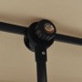 Garden umbrella with taupe gray aluminum pole 2x1.5 m by vidaXL, Umbrellas - Ref: Foro24-47339, Price: 48,87 €, Discount: %