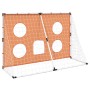 Fußballtor mit Zieltuch und Ball 182x62x118 cm von vidaXL, Fußballtore - Ref: Foro24-4008439, Preis: 49,39 €, Rabatt: %