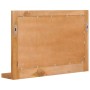 Espejo de pared con estante madera maciza de teca 60x12x40 cm de vidaXL, Espejos - Ref: Foro24-289071, Precio: 64,35 €, Descu...