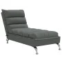 Sofá diván de masaje con cojines tela gris oscuro by vidaXL, Daybeds - Ref: Foro24-379476, Price: 194,56 €, Discount: %