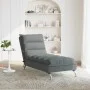 Sofá diván de masaje con cojines tela gris oscuro by vidaXL, Daybeds - Ref: Foro24-379476, Price: 194,56 €, Discount: %
