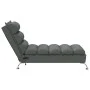 Sofá diván de masaje con cojines tela gris oscuro by vidaXL, Daybeds - Ref: Foro24-379476, Price: 194,56 €, Discount: %