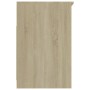 Kommode aus Sonoma-Eichensperrholz, 40 x 50 x 76 cm von vidaXL, Schließfächer und Lagerschränke - Ref: Foro24-801808, Preis: ...