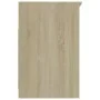 Kommode aus Sonoma-Eichensperrholz, 40 x 50 x 76 cm von vidaXL, Schließfächer und Lagerschränke - Ref: Foro24-801808, Preis: ...
