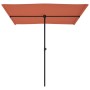 Gartenschirm mit terrakottafarbenem Aluminiummast 2x1,5 m von vidaXL, Sonnenschirme - Ref: Foro24-47341, Preis: 46,73 €, Raba...