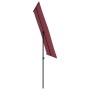 Sombrilla de jardín con palo de aluminio rojo burdeos 2x1,5 m de vidaXL, Sombrillas - Ref: Foro24-47340, Precio: 49,99 €, Des...