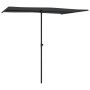 Garden umbrella with black aluminum pole 2x1.5 m by vidaXL, Umbrellas - Ref: Foro24-47342, Price: 45,81 €, Discount: %