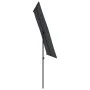 Garden umbrella with black aluminum pole 2x1.5 m by vidaXL, Umbrellas - Ref: Foro24-47342, Price: 45,81 €, Discount: %