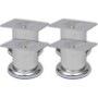 8x Chrom runde Sofabeine 60 mm von vidaXL, Stuhl- und Sofastützen - Ref: Foro24-279097, Preis: 15,05 €, Rabatt: %