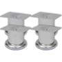 8x Patas de sofá redondas cromadas 60 mm de vidaXL, Soportes para sillas y sofás - Ref: Foro24-279097, Precio: 15,05 €, Descu...
