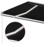 Manuelle ausfahrbare Markise mit LED-Licht in Anthrazitgrau 500x300 cm. von vidaXL, Markisen - Ref: Foro24-3068944, Preis: 41...
