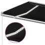 Toldo retráctil manual con luz LED gris antracita 500x300 cm de vidaXL, Toldos - Ref: Foro24-3068944, Precio: 442,70 €, Descu...