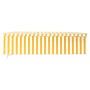 Retractable manual awning with yellow and white LED lights 5x3 m by vidaXL, Awnings - Ref: Foro24-3069343, Price: 454,80 €, D...