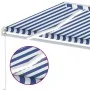 Manuelle ausfahrbare Markise mit blauen und weißen LED-Lichtern, 450x300 cm. von vidaXL, Markisen - Ref: Foro24-3069561, Prei...