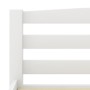 Massiver Bettrahmen aus weißem Kiefernholz, 120 x 200 cm von vidaXL, Betten und Lattenroste - Ref: Foro24-322070, Preis: 122,...