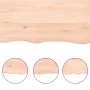Estante de pared madera maciza de roble sin tratar 60x20x2 cm de vidaXL, Estantes y estanterías - Ref: Foro24-363521, Precio:...