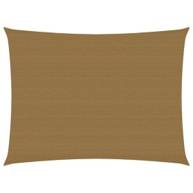 Taupe grey HDPE sail shade 160 g/m² 2.5x4 m by vidaXL, Umbrellas - Ref: Foro24-311399, Price: 29,60 €, Discount: %