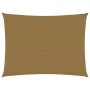 Taupe grey HDPE sail shade 160 g/m² 2.5x4 m by vidaXL, Umbrellas - Ref: Foro24-311399, Price: 29,03 €, Discount: %