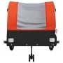 Remolque para bicicleta hierro negro y naranja 45 kg by vidaXL, Bicycle trailers - Ref: Foro24-94152, Price: 101,69 €, Discou...
