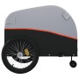 Remolque para bicicleta hierro negro y naranja 45 kg von vidaXL, Fahrradanhänger - Ref: Foro24-94152, Preis: 103,49 €, Rabatt: %
