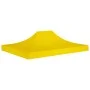 Techo de carpa para celebraciones amarillo 4,5x3 m 270 g/m² de vidaXL, Cubiertas para carpas y cenadores - Ref: Foro24-315374...