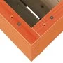Solid wax brown pine wood planter 40x40x49.5 cm by vidaXL, Pots and planters - Ref: Foro24-3282511, Price: 110,63 €, Discount: %