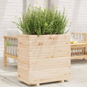 Solid pine wood planter 70x40x72 cm by vidaXL, Pots and planters - Ref: Foro24-3282629, Price: 168,04 €, Discount: %