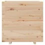 Pflanzgefäß aus massivem Kiefernholz, 70 x 40 x 72 cm von vidaXL, Töpfe und Pflanzgefäße - Ref: Foro24-3282629, Preis: 168,04...
