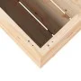 Solid pine wood planter 70x40x72 cm by vidaXL, Pots and planters - Ref: Foro24-3282629, Price: 168,04 €, Discount: %